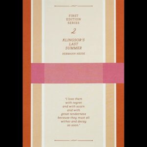 ไฟชีวิต : ฤดูร้อนปีสุดท้ายของคลิงซอร์ Klingsor's Last Summer / Hermann Hesse / สดใส / openbooks