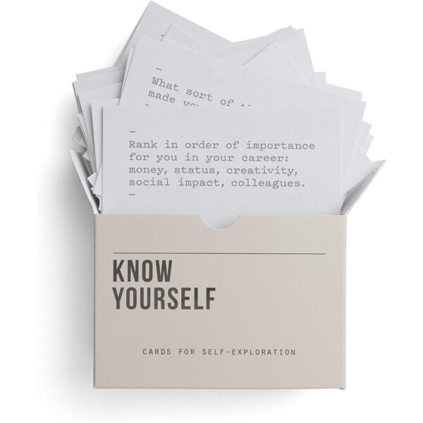 (ENG) Know Yourself Prompt Cards / The School of Life