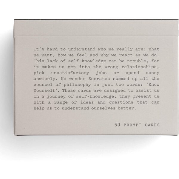 (ENG) Know Yourself Prompt Cards / The School of Life