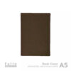 Book Cover A5 : Chocolate ช็อคโกแลต / Folio / ปกหนังสือกันน้ำ ผลิตจากกระดาษทำความสะอาดได้