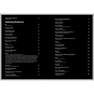 (Eng) Publishing Manifestos: An International Anthology from Artists and Writers / Michalis Pichler