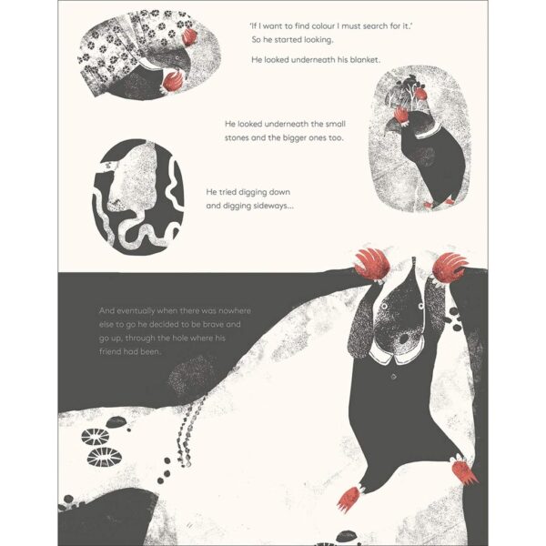 (Eng) Mole in a Black & White Hole / Hardcover – Illustrated March 2, 2021 by Tereza Sediva / Thames & Hudson