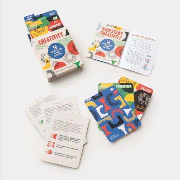 9780593137703-04.jpg (Eng) Kickstart Creativity: 50 Prompted Cards to Spark Inspiration / Bonnie Smith Whitehouse