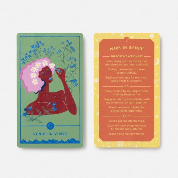 9780593579282-07.jpg (Eng) Cosmic Parenting: A Birth Chart Deck for Kids, Parents, and Families: 80 Astrology Cards / Clarkson Potter