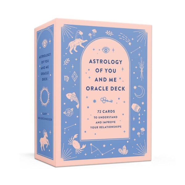 (Eng) Astrology of You and Me Oracle Deck 72 Cards to Understand and Improve Your Relationships Cards