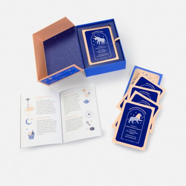 (Eng) Astrology of You and Me Oracle Deck 72 Cards to Understand and Improve Your Relationships Cards