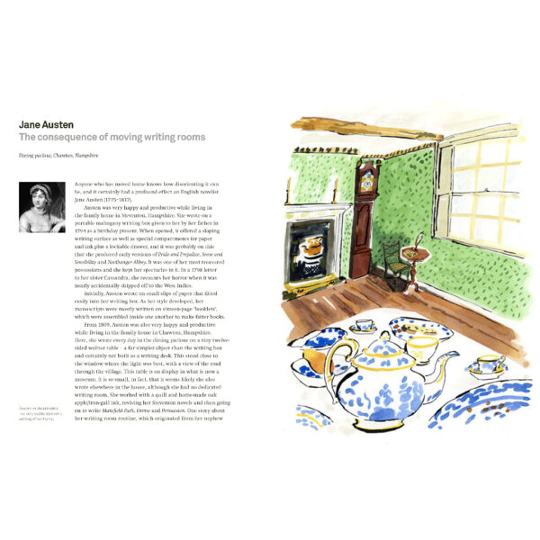 9780711258013-05.jpg (ENG/Hardback) Rooms of Their Own : Where Great Writers Write / Alex Johnson / Frances Lincoln Publishers Ltd