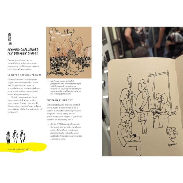 (Eng) Make (Sneaky) Art: and other ideas to build your sketchbook habit (Paperback) / Nishant Jain