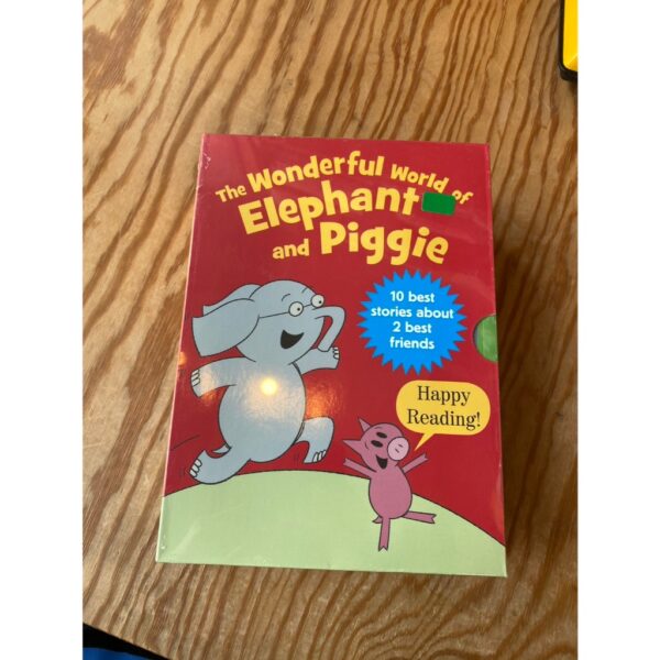 (Eng) (ใหม่มือ1 มีตำหนิเล็กน้อย) The Wonderful World of Elephant & Piggie Series 10 Books Collection Box Set / Mo Willems / Walker Books