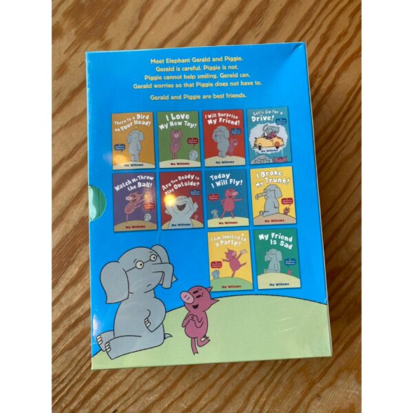 (Eng) (ใหม่มือ1 มีตำหนิเล็กน้อย) The Wonderful World of Elephant & Piggie Series 10 Books Collection Box Set / Mo Willems / Walker Books