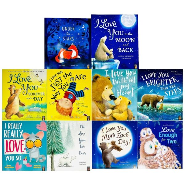 9781801046336-03.jpg (Eng) (ใหม่มือ1 มีตำหนิเล็กน้อย) (10 Books) I Love You Series / Little Tiger Ltd