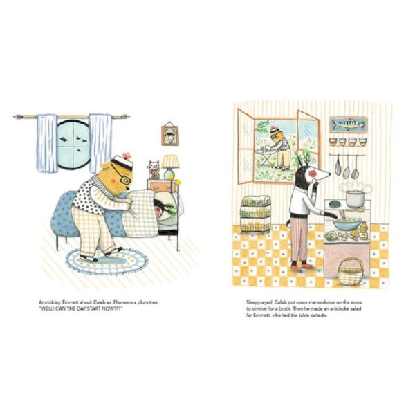 9781911496106-05.jpg (Eng Hardcover) Emmett and Caleb / Karen Hottois / Delphine Renon / Book Island