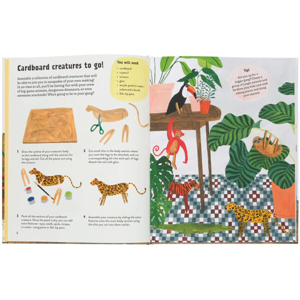 9783967047134-04.jpg (Eng) LET’S PLAY INDOORS! FUN CRAFTS FOR CHILDREN / Ryan Eyers, illustrated by Rachel Victoria Hillis