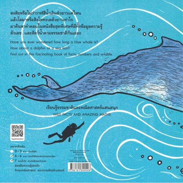 วาฬตัวยาวแค่ไหนนะ HOW LONG IS A WHALE? / Alison Limentani / Amarin Kids