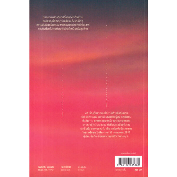 9786162985881-02.jpg TWENTIES’ ACHE / อรัชพร โภคินภากร / Salmon Books