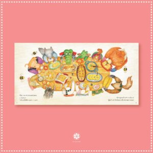 9786163700780-02.jpg (ปกแข็ง) อาหารหลากสีของพี่หมีใจดี / เกื้อกมล นิยม / พัดชา ดิษยนันทน์ / สานอักษร