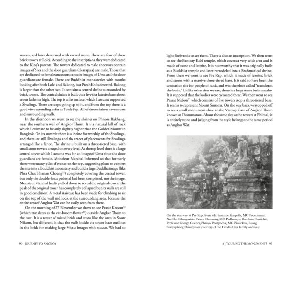 (Eng) Journey to Angkor HRH Prince Damrong Rajanubhab / Peter Skilling and Chris Baker / Bruce Evans / River Books