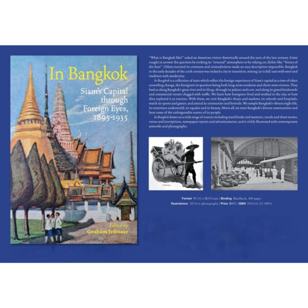(Eng Hardback) IN BANGKOK Siam’s Capital through Foreign Eyes, 1895-1935 / Graham Jefcoate / River Books