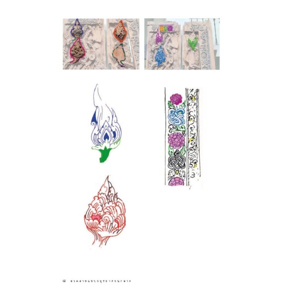 ลวดลายแบบอยุธยาตอนกลาง / ศ.ดร.สันติ เล็กสุขุม / เมืองโบราณ