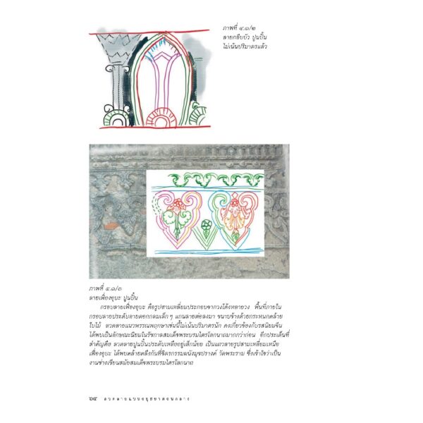 ลวดลายแบบอยุธยาตอนกลาง / ศ.ดร.สันติ เล็กสุขุม / เมืองโบราณ