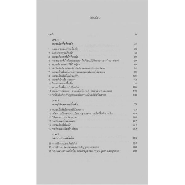 9786164810273-03.jpg ความเอื้อเฟื้อ: พลังกรุณาสู่การเปลี่ยนแปลงตนเองและโลก Altruism: The Science and Psychology of Kindness / มาติเยอ ริการ์ (Matthieu Ricard)
