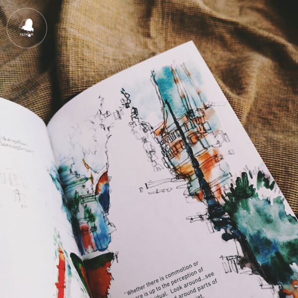 (TH-ENG) MOMENTS IN BANGKOK ( Hard cover ) / SKETCHER, LOUIS / คุณศุภชัย วงศ์นพดลเดชา