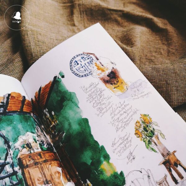 (TH-ENG) MOMENTS IN BANGKOK ( Hard cover ) / SKETCHER, LOUIS / คุณศุภชัย วงศ์นพดลเดชา