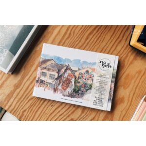 9786164979741-01.jpg (ปกแข็ง) วาดภูเก็จ Phuket Old Town through sketches / ปิติรัตน์ ยศวัฒน / PiTi Art