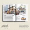 Bangkok Shophouses ตึกแถวกรุงเทพฯและชีวิตชาวย่าน ( ปกแข็ง ENG-THAI)  / Louis Sketcher