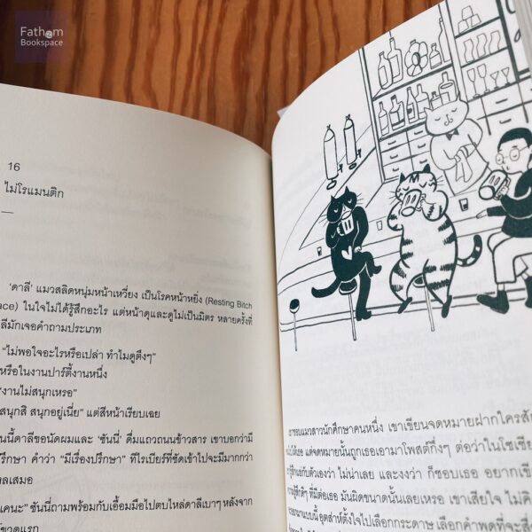 แมวยิ้มง่ายใช่ว่าแตกสลายไม่เป็น บทสนทนาว่าด้วยรอยขีดข่วนของยุคสมัย  / ใบพัด นบน้อม
