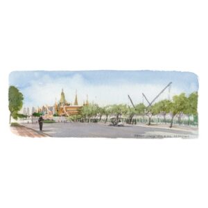 9786165986076-04.jpg วาดพระนคร (Thai-Eng) Bangkok Old Town Through Sketches / ปิติรัตน์ ยศวัฒน / PiTi Art