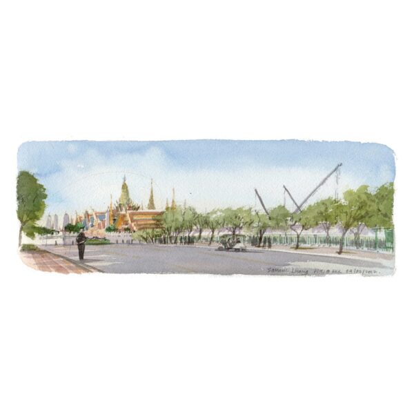 9786165986076-04.jpg วาดพระนคร (Thai-Eng) Bangkok Old Town Through Sketches / ปิติรัตน์ ยศวัฒน / PiTi Art