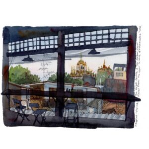 9786165986076-08.jpg วาดพระนคร (Thai-Eng) Bangkok Old Town Through Sketches / ปิติรัตน์ ยศวัฒน / PiTi Art