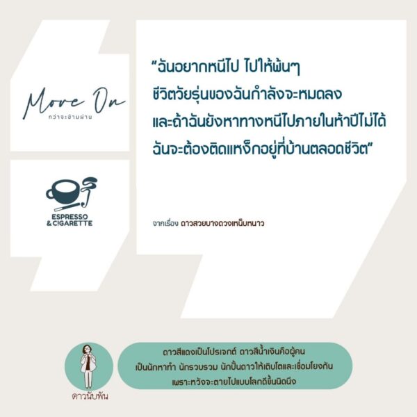 Move On กว่าจะข้ามผ่าน รวมเรื่องสั้นจากนักเขียน 22 คน / Espresso & Cigarette