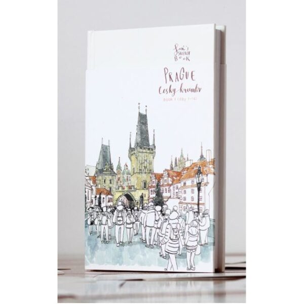 Sasi's Sketchbook Prague, Cesky Krumlov book 1 (day 1-14) 28 วันในยุโรปตะวันออก เล่ม 1 ศศิ วีระเศรษฐกุลFULLSTOP