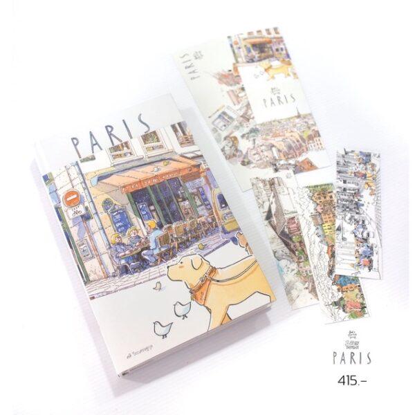 9786167422855-02.jpg Sasi's sketch book 34 days in Europe " PARIS " / ศศิ สเก็ตซ์บุ๊ค
