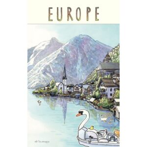 Sasi's Sketch Book 34 Days in Europe Diary 2 (D2) ศศิ วีระเศรษฐกุล