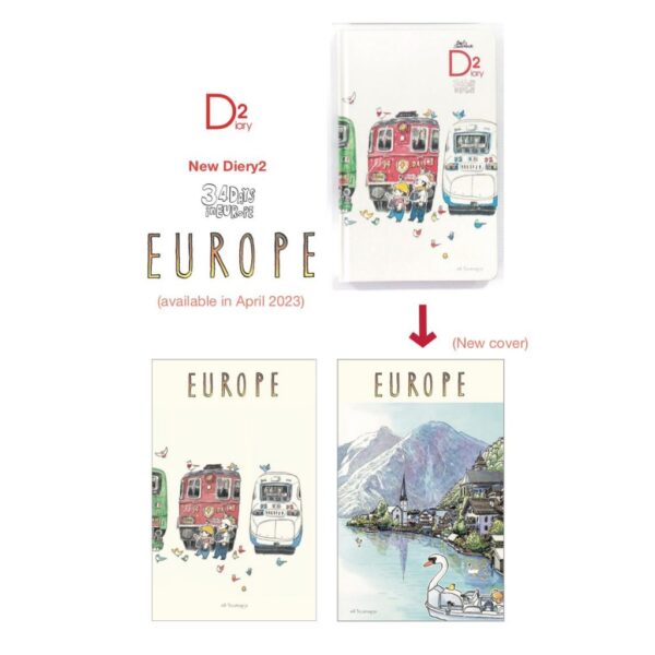 Sasi's Sketch Book 34 Days in Europe Diary 2 (D2) ศศิ วีระเศรษฐกุล