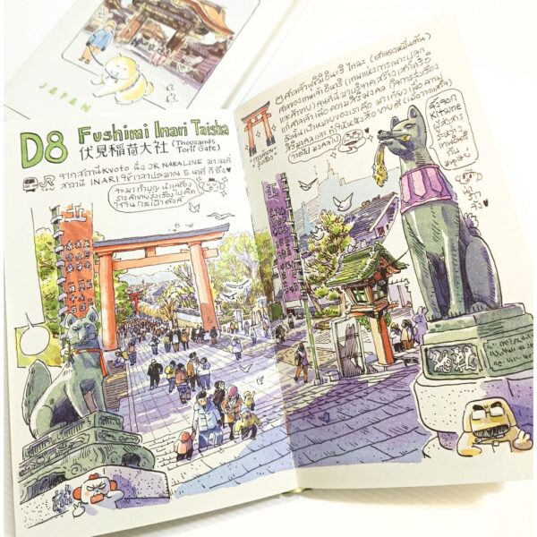 9786167422909-04.jpg KYOTO Japan Diary เล่ม 5 Sasi's Sketch book / ศศิ วีระเศรษฐกุล / Fullstop