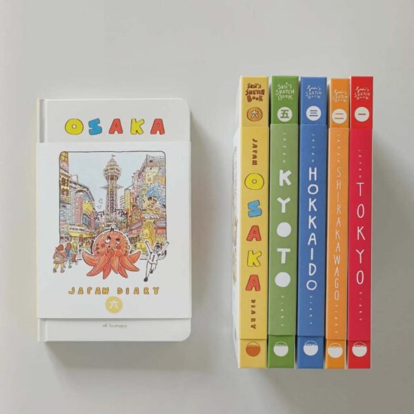 OSAKA Japan Diary  Sasi's Sketch book / ศศิ วีระเศรษฐกุล / Fullstop
