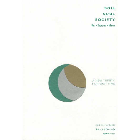 9786167982465-02.jpg ดิน • วิญญาณ • สังคม Soil • Soul • Society : A New Trinity For Our Time / Satish Kumar / ผู้แปล: นัยนา นาควัชระ / openbooks