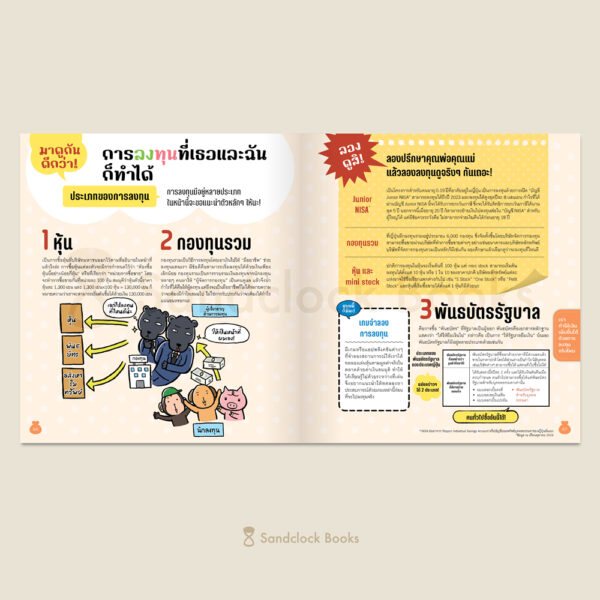 การเงินเข้าใจง่าย รู้ได้ตั้งแต่ 10 ขวบ / โยโกะ ยางิ / จุฬาลักษณ์ กรณ์สกุล / Sandclock Books