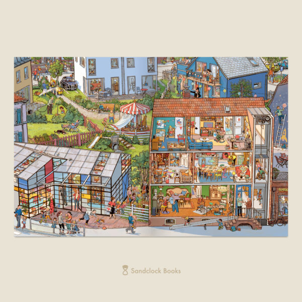 (ปกแข็ง) ชุมชนแสนสนุก / โดโร เกอเบล และ เพเทอ คนอร์ / ปีย์วรา ศุภดิษฐ์ / Sandclock Books