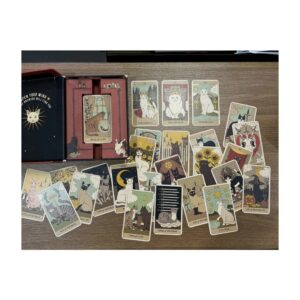 (กล่อง Boxset และไพ่ทาโรต์ 78 ใบ) ไพ่ทาโรต์ เหมียวครองโลก / แคเทอรีน เดวิดสัน (เขียน) / ทิอาโก คอร์เรอา (ภาพ) / วารา