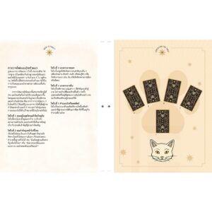(กล่อง Boxset และไพ่ทาโรต์ 78 ใบ) ไพ่ทาโรต์ เหมียวครองโลก / แคเทอรีน เดวิดสัน (เขียน) / ทิอาโก คอร์เรอา (ภาพ) / วารา