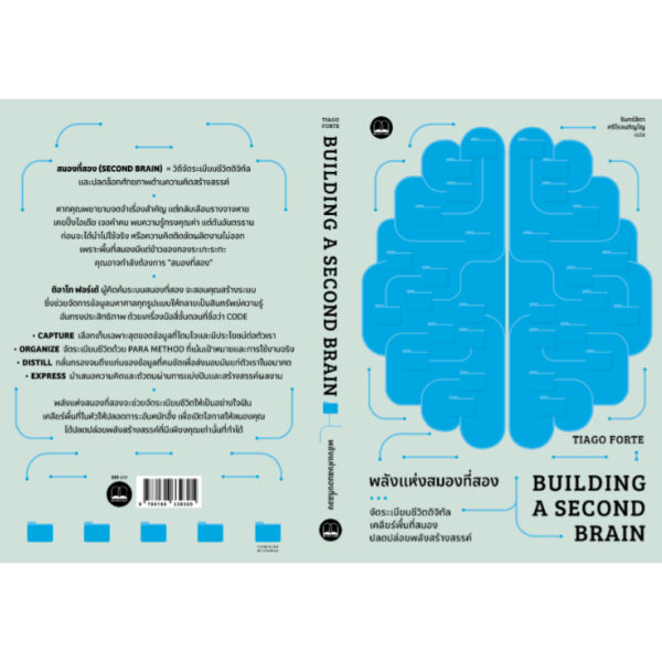 พลังแห่งสมองที่สอง (Building a Second Brain) / Tiago Forte / รินทร์ลิตา ศรีโรจนภิญโญ / Bookscape