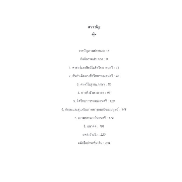 9786168339510-05.jpg จิตวิทยาดนตรี ความรู้ฉบับพกพา The Psychology of Music / Elizabeth Hellmu / Bookscape