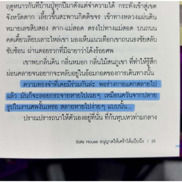 Safe House อนุญาตให้เศร้าได้แป๊บนึง / นทธี ศศิวิมล / P.S.