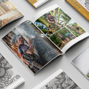 (Thai-Eng) Photo Book ไม่สิ้นกลิ่นตาล Endless Scent of Palm สารคดีภาพเล่าเรื่องวิถีคนทำตาลโตนดสุโขทัย / ลิ้มรสให้รู้ราก