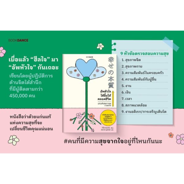 อัพหัวใจให้ยิ้มได้ตลอดชีวิต / Honami / ณิชากร อุปพงษ์ / BOOKDANCE